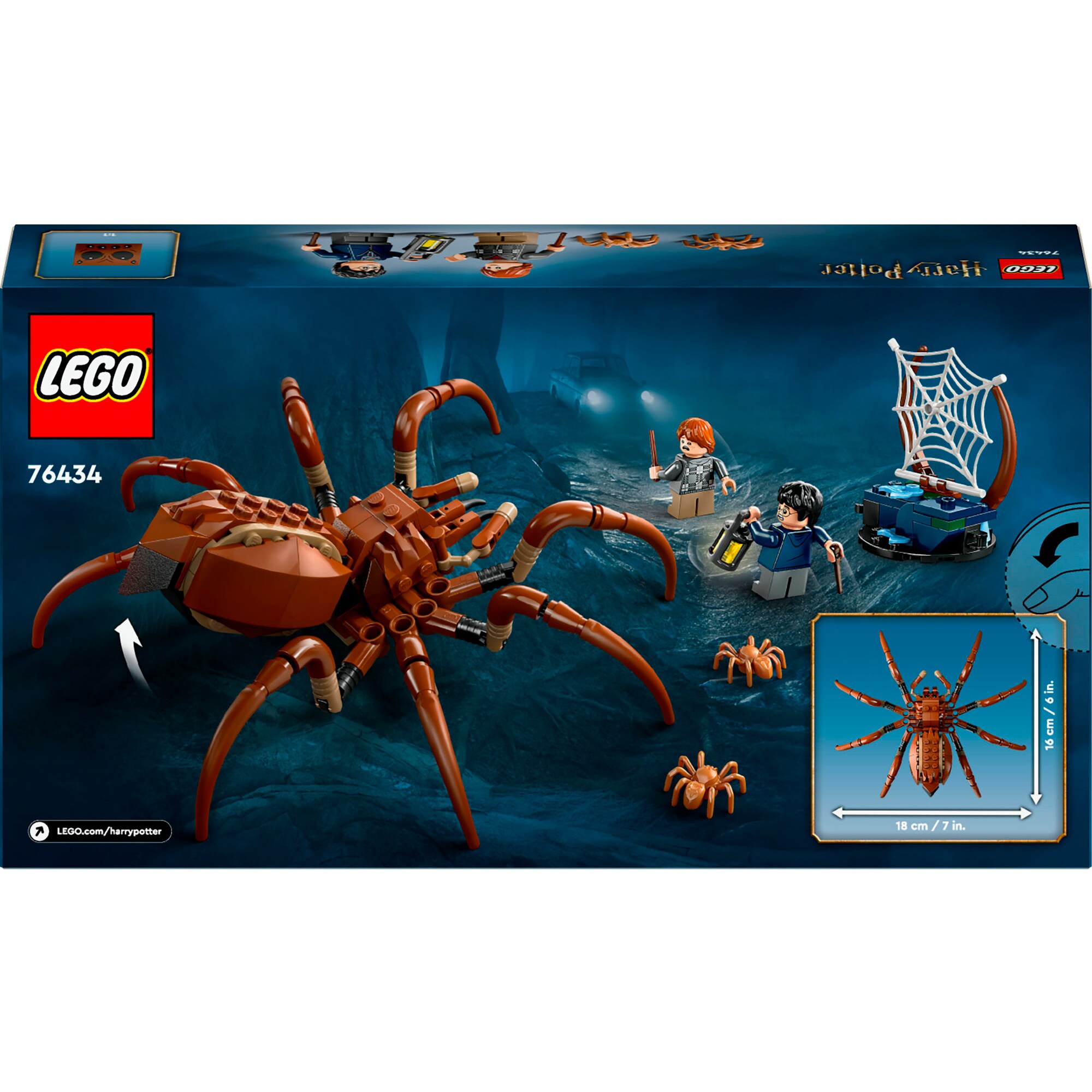 LEGO Konstruktionsspielzeug Harry Potter Aragog im Verbotenen Wald