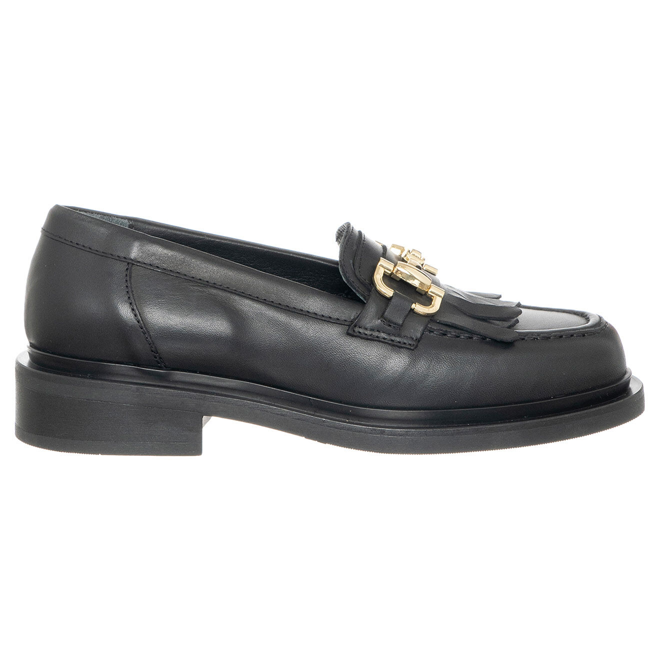Loretta Pettinari Mocassins en Cuir Clara noirs