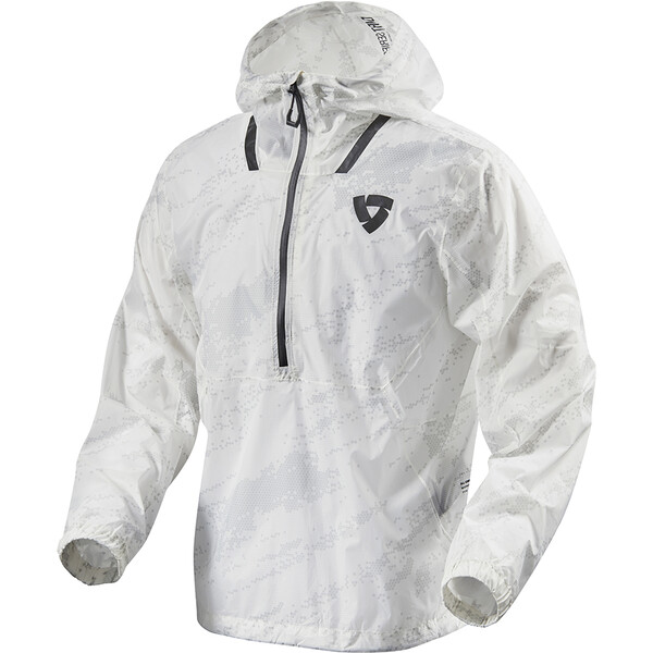 Rev'it - Veste pluie Smock Barrier Blanc