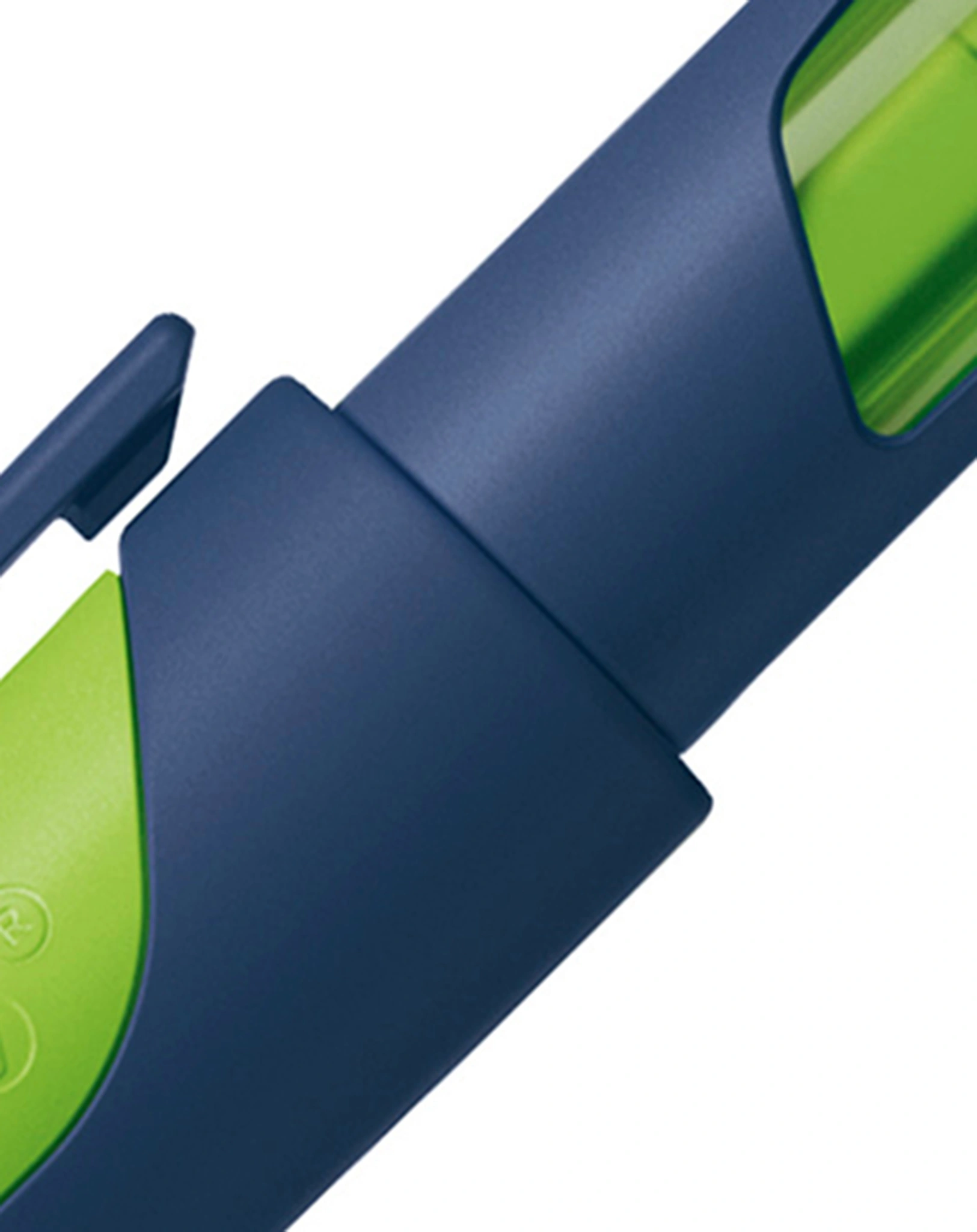 Schulfüller STABILO® EASYbuddy Feder M in stahlblau/limette