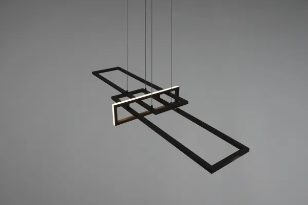 TRIO Salinas, Fleksibel beslag, Sort, Sort, Metal, IP20, I