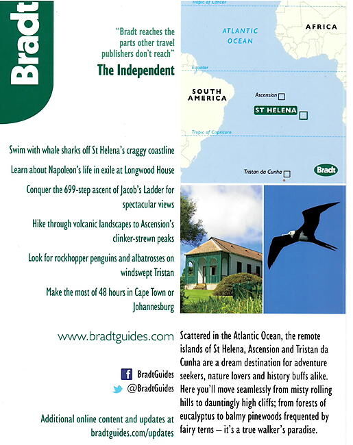 BRADT - BRADT ST HELENA EN ANGLAIS
