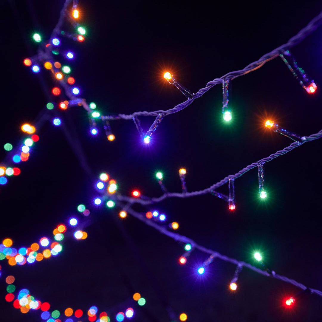 Fairybell Luminous Switch - Vlaggenmast kerstboom - 1500 - Multicolor - 400 cm