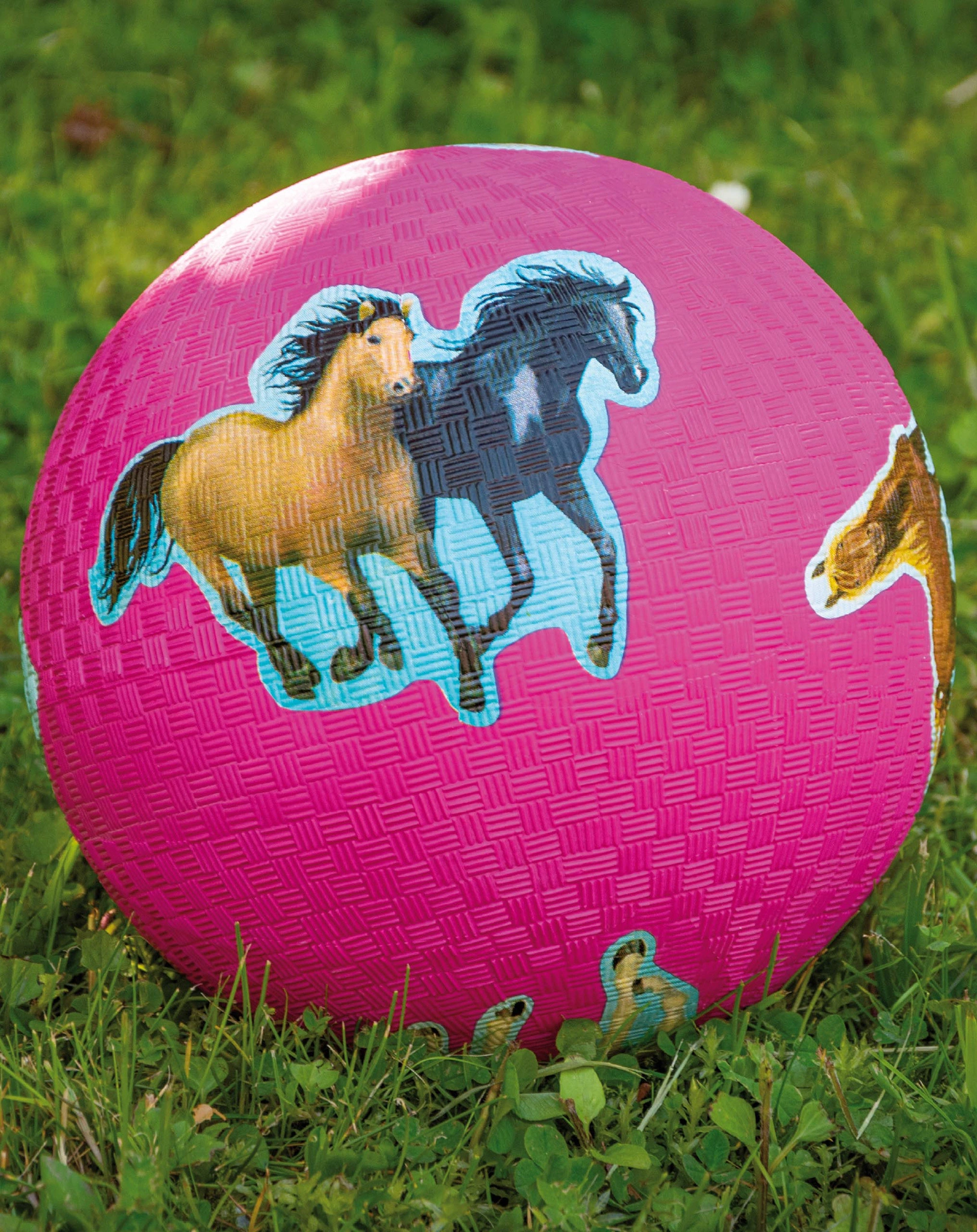 Spielball TAPIRELLA PFERDE (18cm) in pink