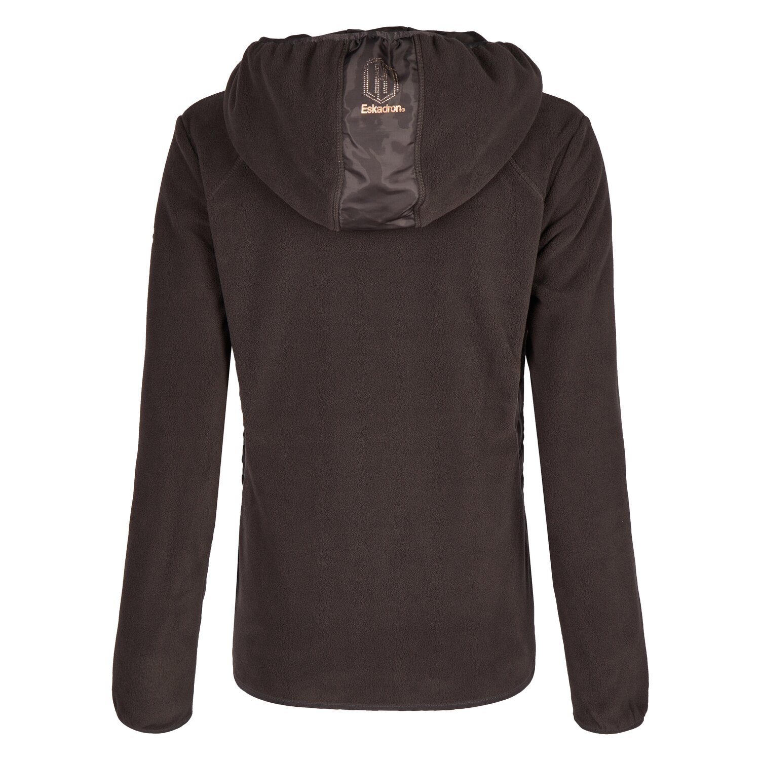 ESKADRON Heritage Fleecejacke Zip-Hood  - basalt grey
