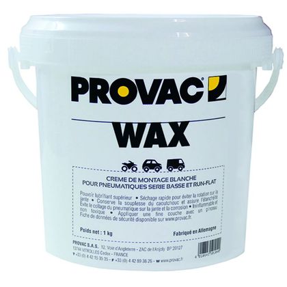 Créme de montage Provac POUR PNEU (1kg) Universel