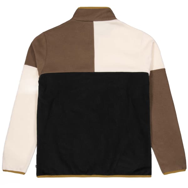 Sweat polaire PICTURE ARCCA 1/4 FLEECE BLACK VANILLA COCOA BROWN