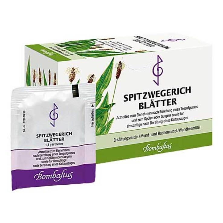 Spitzwegerichblätter Filterbeutel, 20X1.4 g