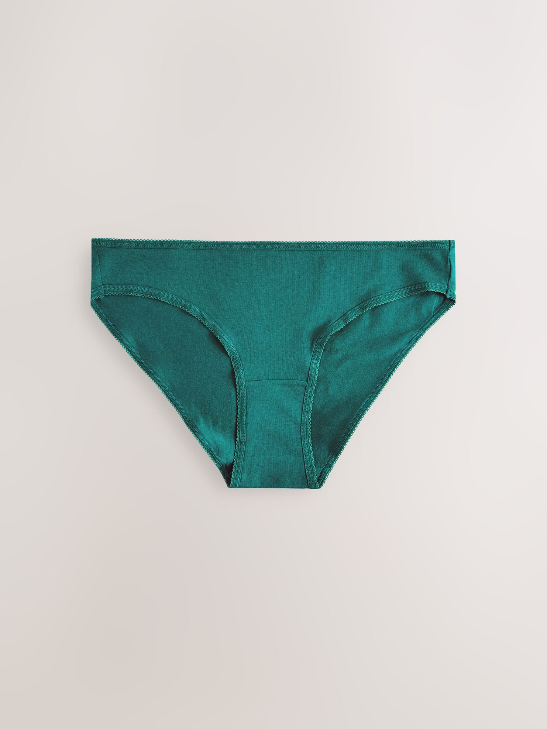 Roze/blauw - Set van 7 slips met hoog katoengehalte