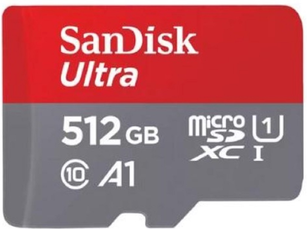 CARTÃO MEMÓRIA SANDISK -150MB/S ULTRA MICRO SDXC 512GB