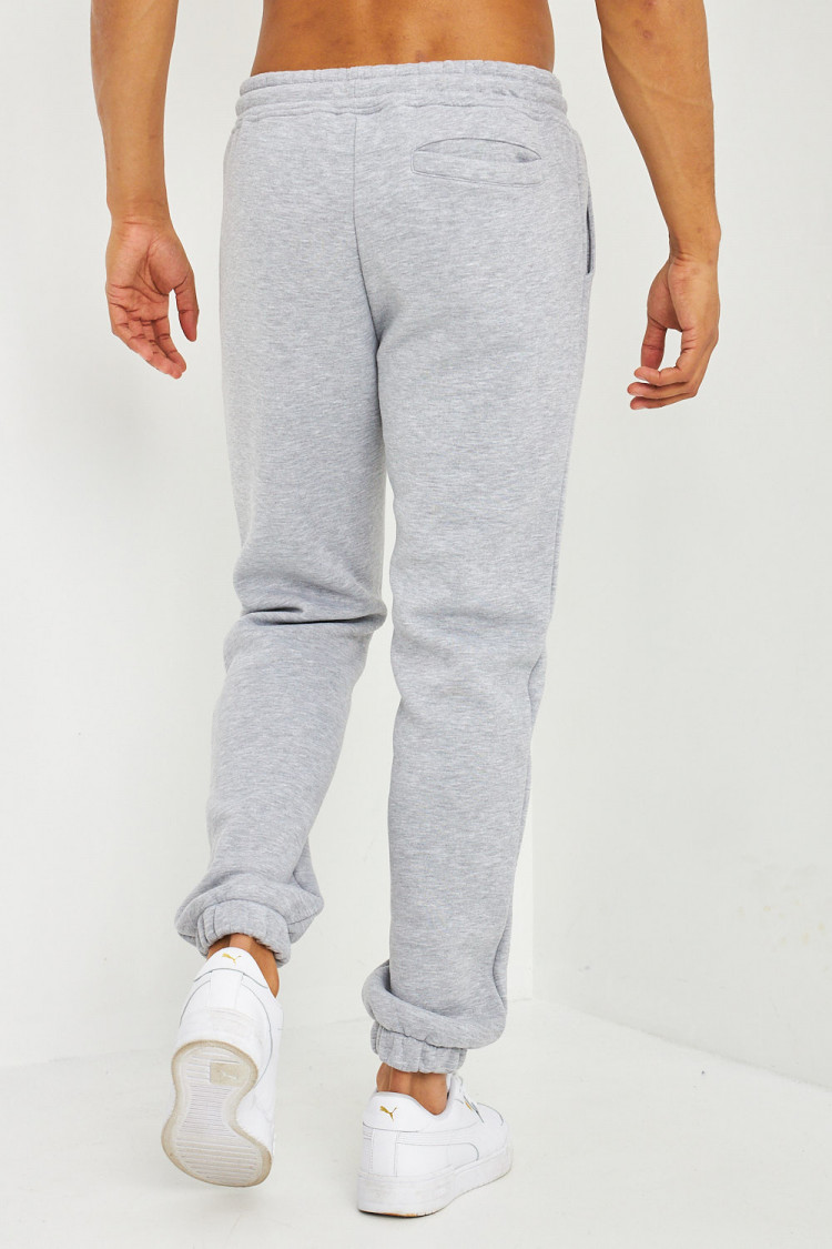 Pantalon de jogging gris inscription Brentiny