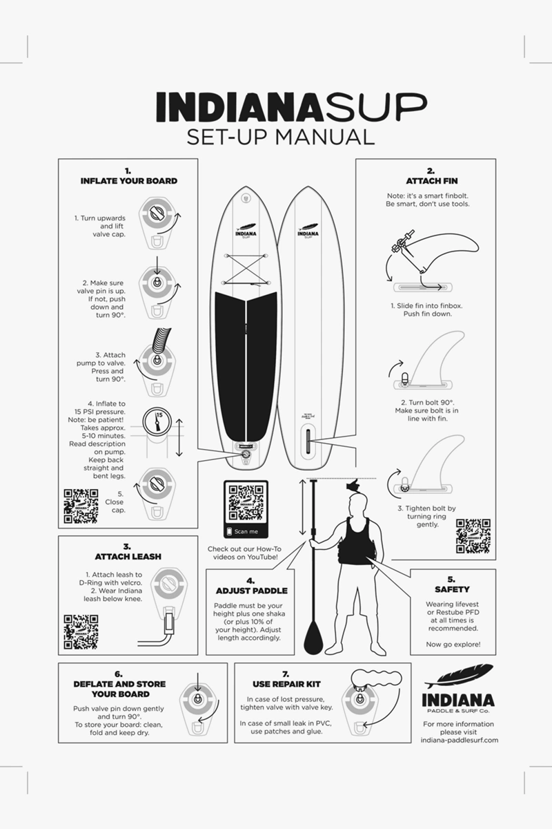 Indiana Family Pack 12.0 Stand Up Paddle (SUP)