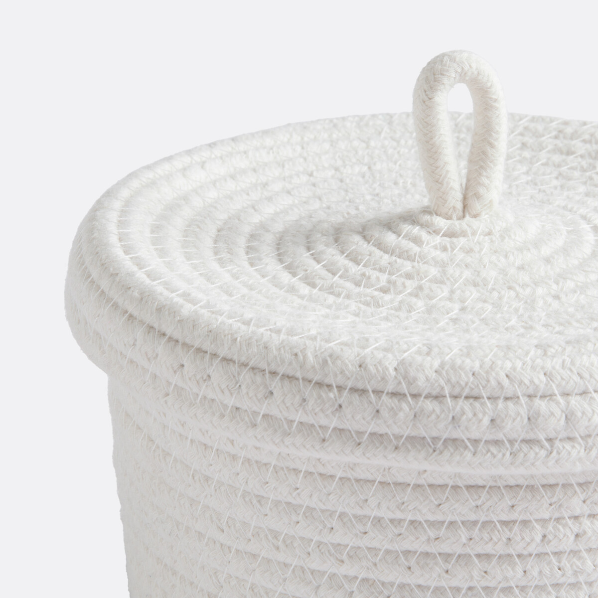 LA REDOUTE INTERIEURS<br>Conjunto de 2 cestos de algodão com tampas, Kesia