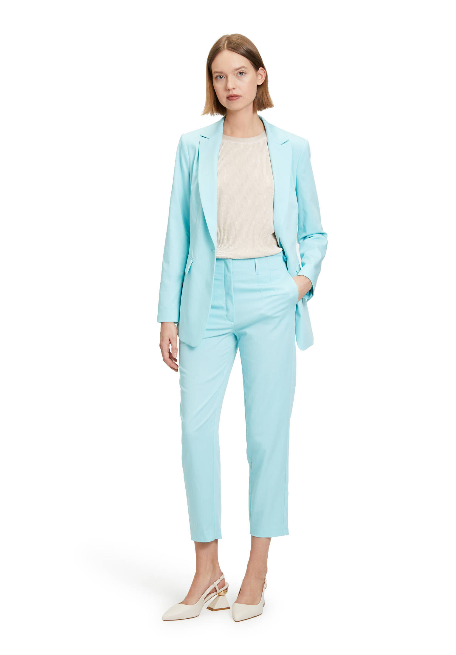 Betty & Co| Damen Anzughose mit Eingrifftaschen