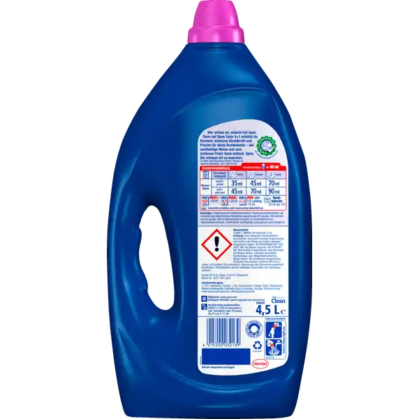 Aktiv Gel Color 4+1 Flüssigwaschmittel 100 WL