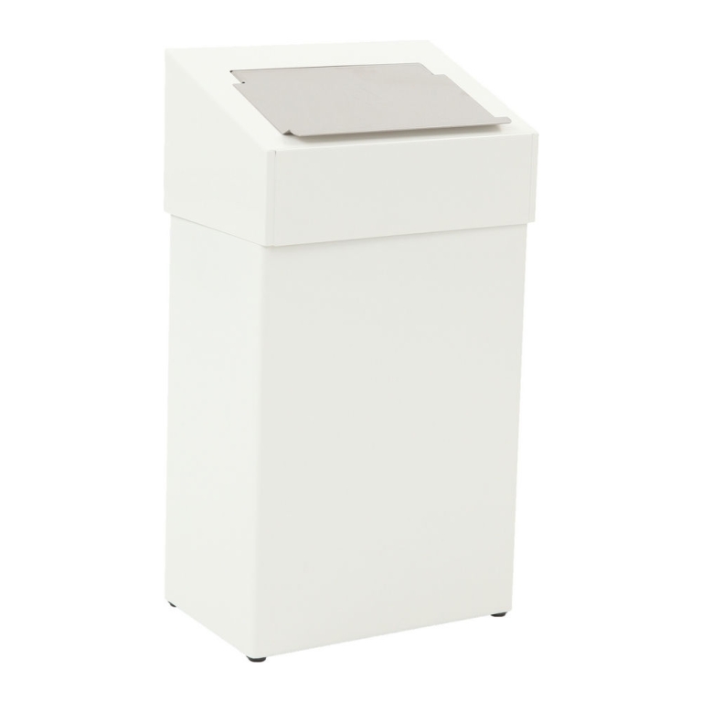 Afvalbak 18ltr met hygi\u00ebnische top wit