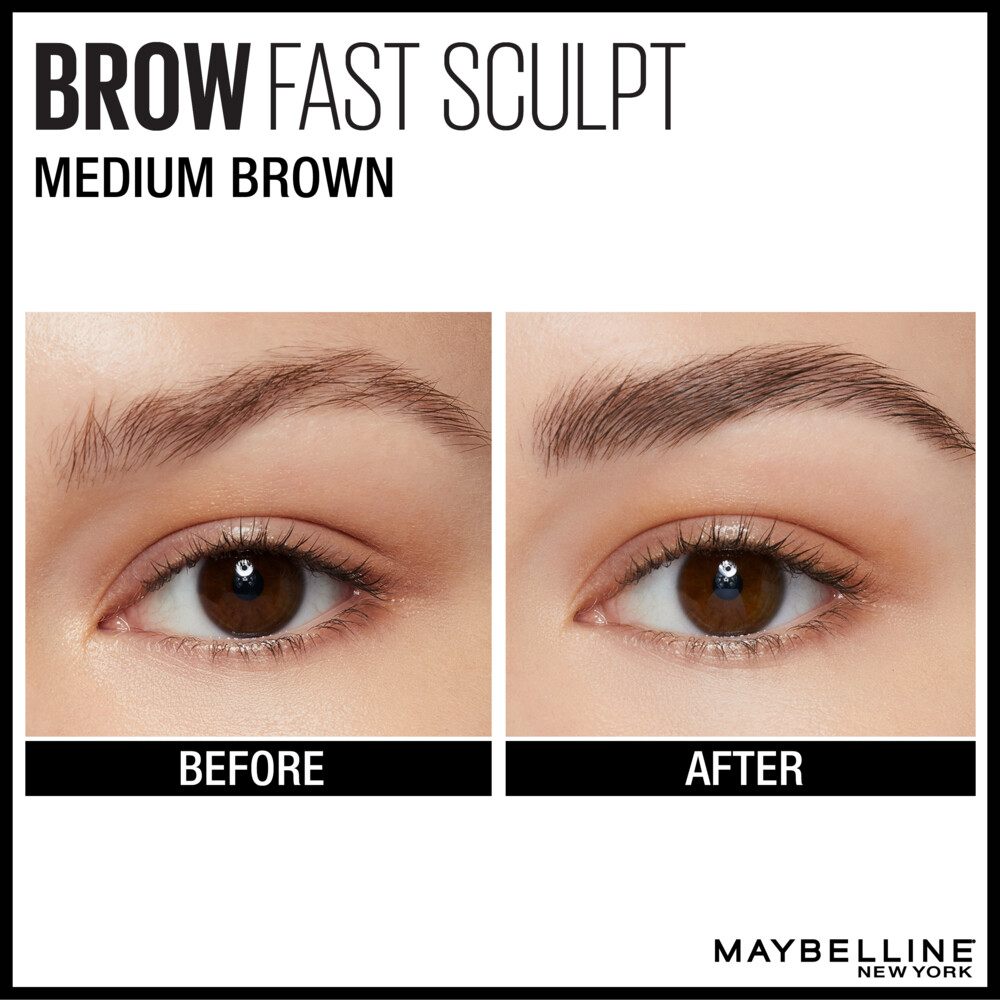 Maybelline Brow Fast Sculpt Wenkbrauwgel 04 Medium Brown6 ml