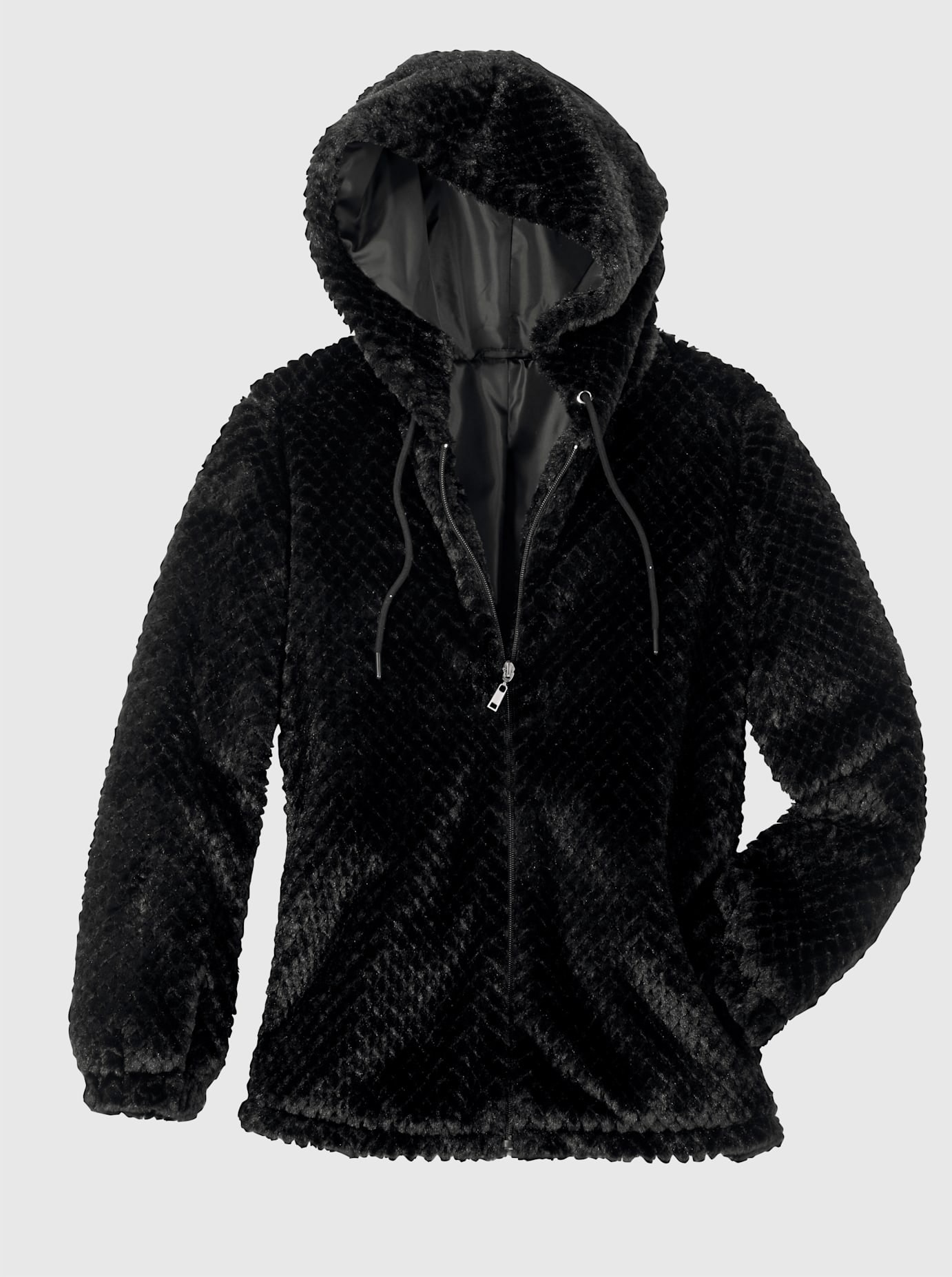Classic Basics Langjacke mitKapuze