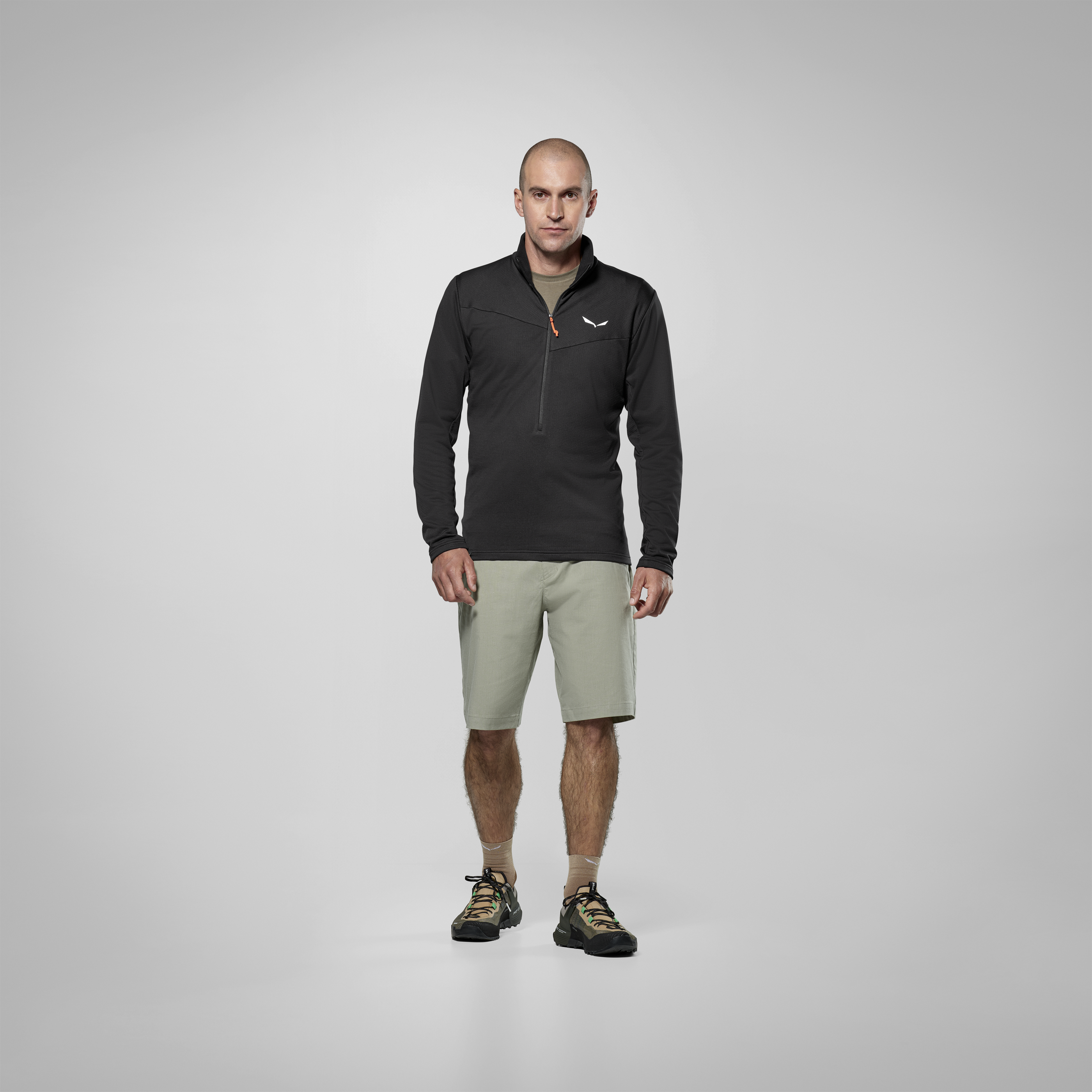 Puez Cammino Polarlite Half Zip Jacke Herren
