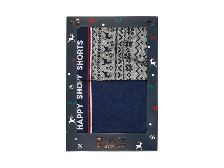 Set van 2 heren kerstboxers