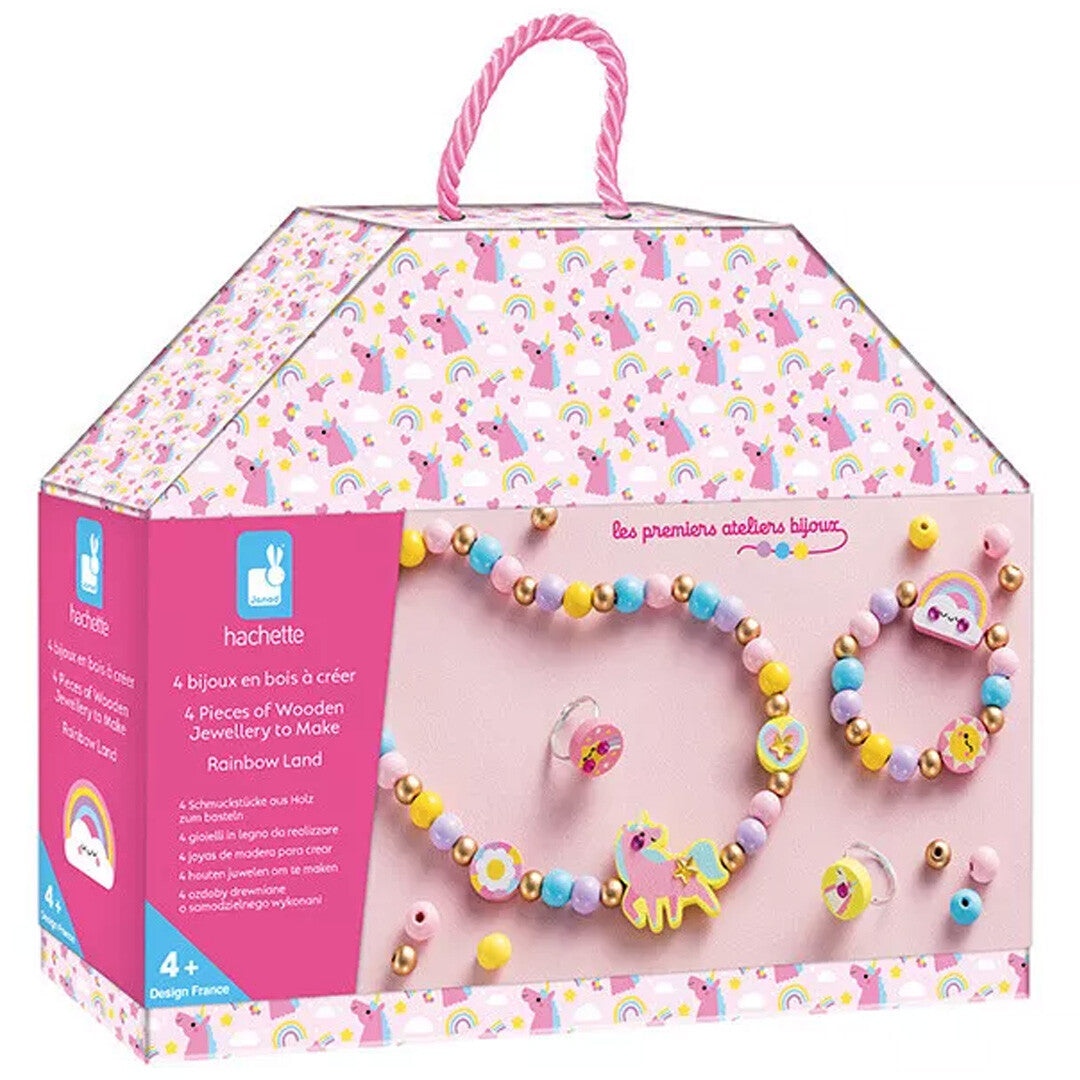 Janod atelier bijoux sieraden maken - regenboog