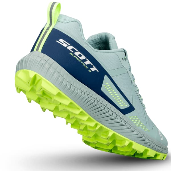 Chaussure trail SCOTT W'S SUPERTRAC 3 FRESH GREEN/METAL BLUE