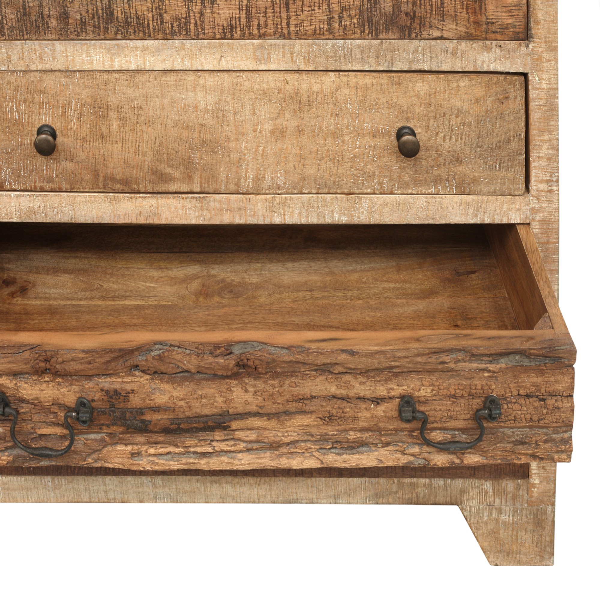 Highboard 'Codol', natur, B 149 cm, H 148 cm, T 40 cm von fischer's lagerhaus