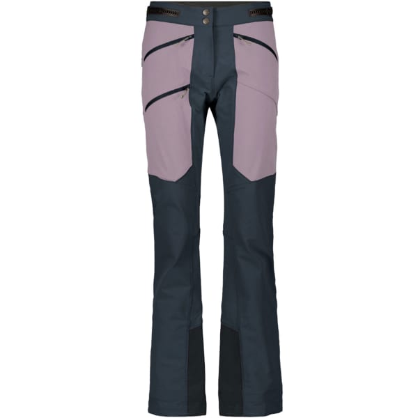 Pantalon de ski SCOTT PANTS W'S DRYOSPUN 3L- REMIX METAL BLUE/CLOUD PINK