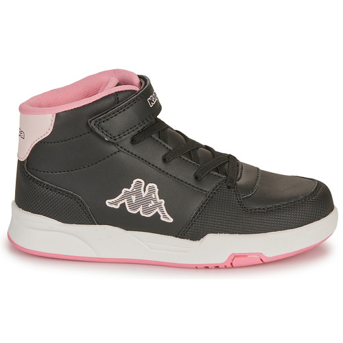 Kappa - OSCAR MID KID EV - Noir / Rose