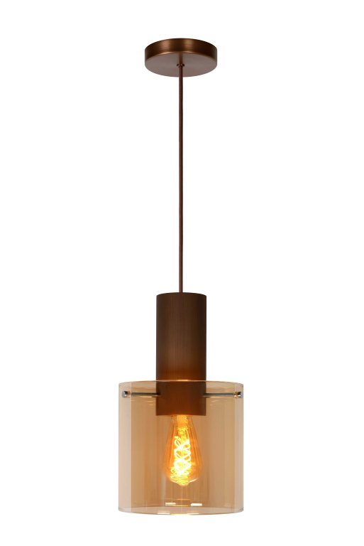 Lucide Toledo hanglamp Ø20 amber