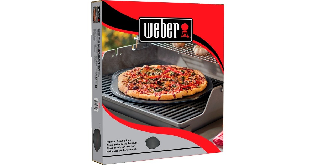 WeberPremium pizzasteen  (Zwart)