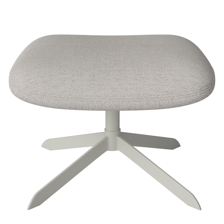 Bolia Solo voetenbank tone in tone Grey / Memory Grey White