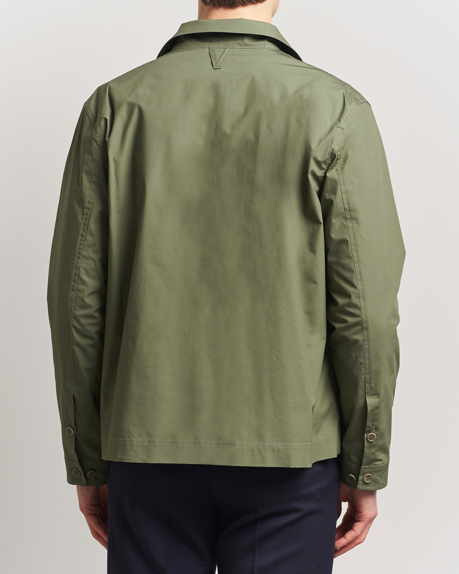 Valstar Cotton Poplin Shirt Jacket Green