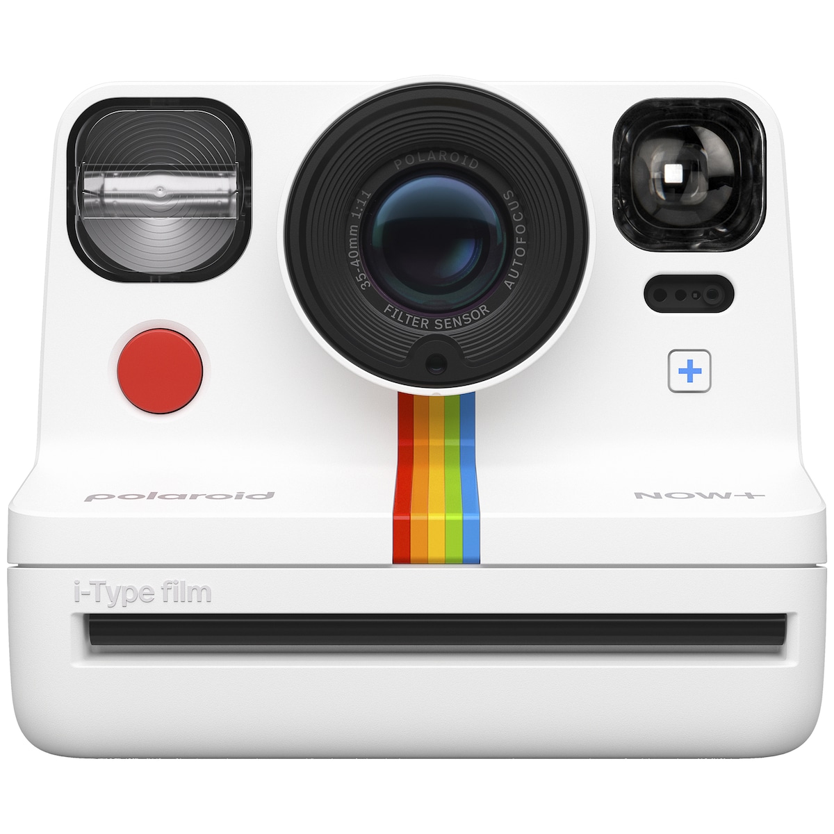 Polaroid Now + Gen 2 analogt kamera (hvit)