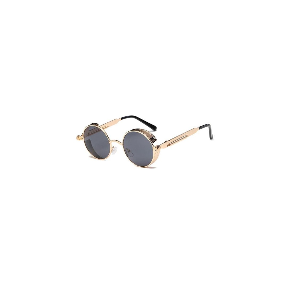 Steampunk Retro Solbriller Røykete/Gull