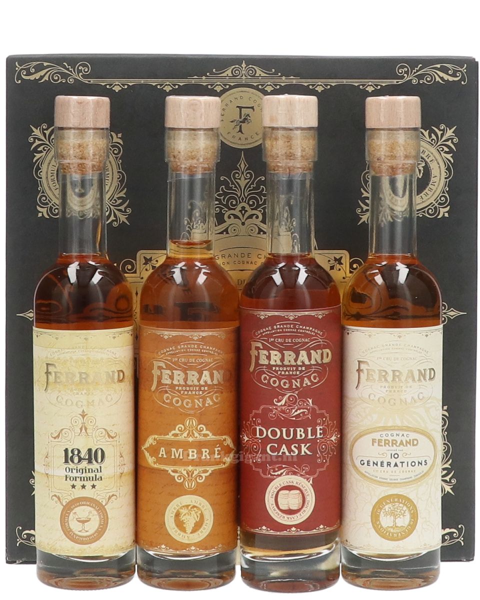 Pierre Ferrand The Cognac Collection 4x10 40 cl