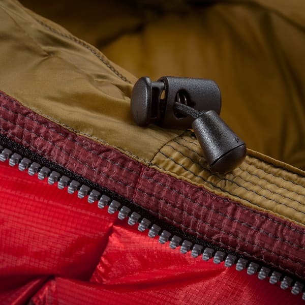 Doudoune alpinisme VALANDRÉ TROLL RED/CAMEL