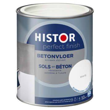 Histor Perfect Finish betonvloer zijdeglans 7000 wit 750 ml