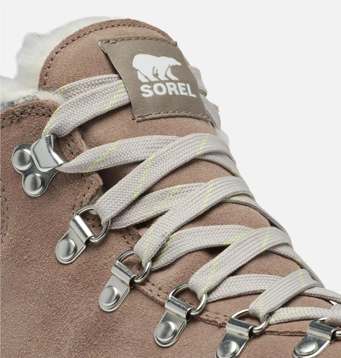 Sorel Women's Out N About III Conquest Waterproof Omega Taupe, Black
