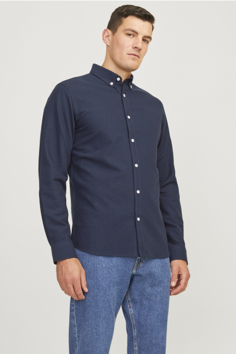 JJ Rebel blauwe heren overhemd