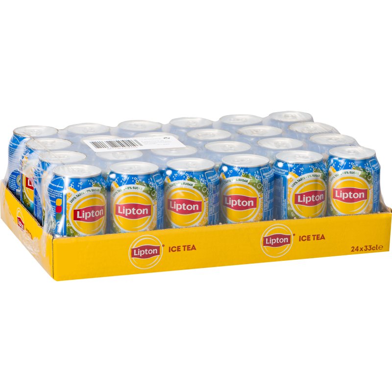 Lipton Ice Tea Zero Pétillant 33 cl - 24 canettes