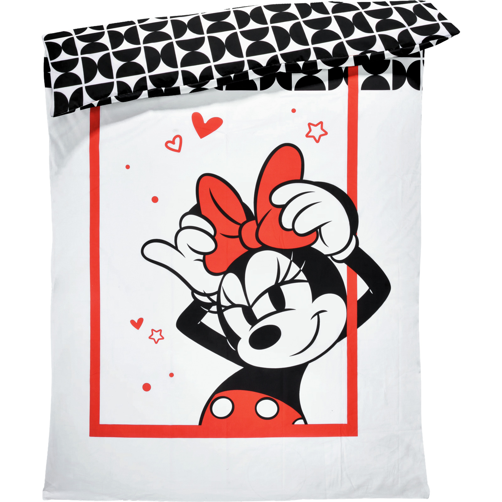 Bettwäsche Renforcé Minnie Mouse weiss