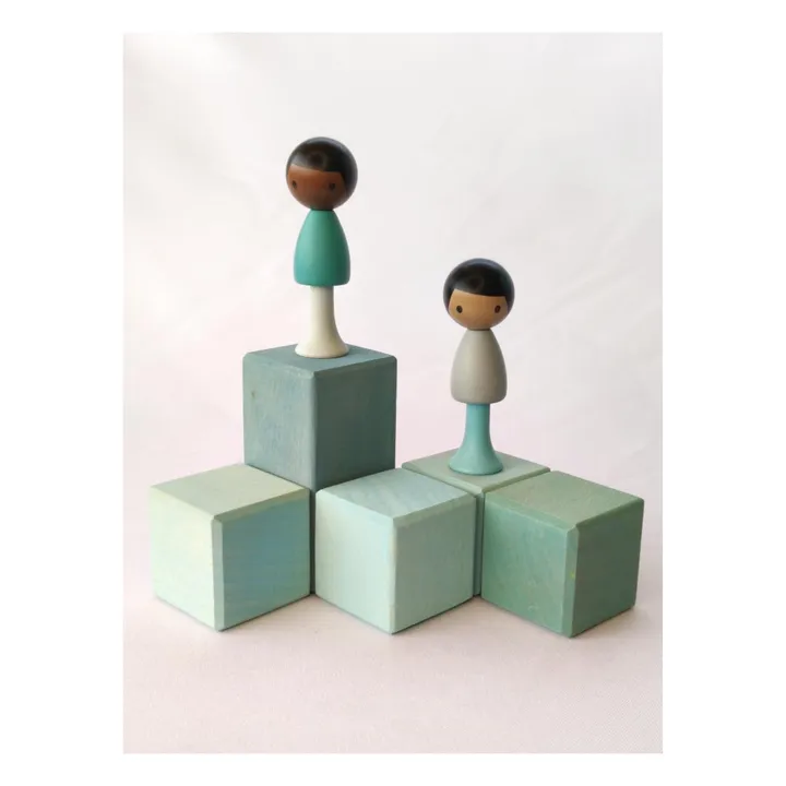 Clicques Personnages en bois S&J