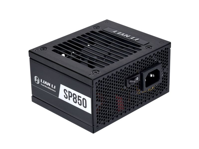 Lian Li Netzteil SFX SP850B Schwarz Leistungsstarkes SFX-Netzteil mit 850 Watt