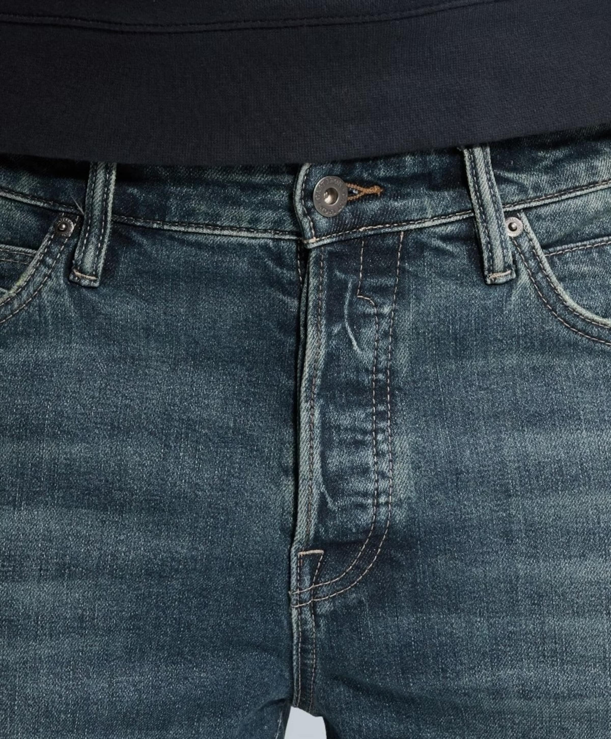 Cast Iron STEEPER RELAXED BLUE GREENCAST SHA heren jeans grijs