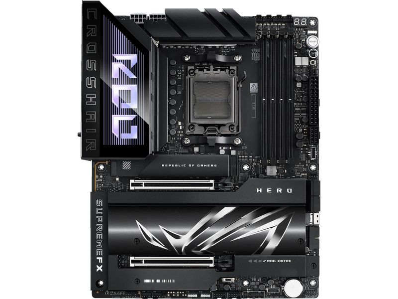 ASUS ROG Mainboard Crosshair X870E Hero Gaming ATX-Mainboard mit X870E-Chipsatz