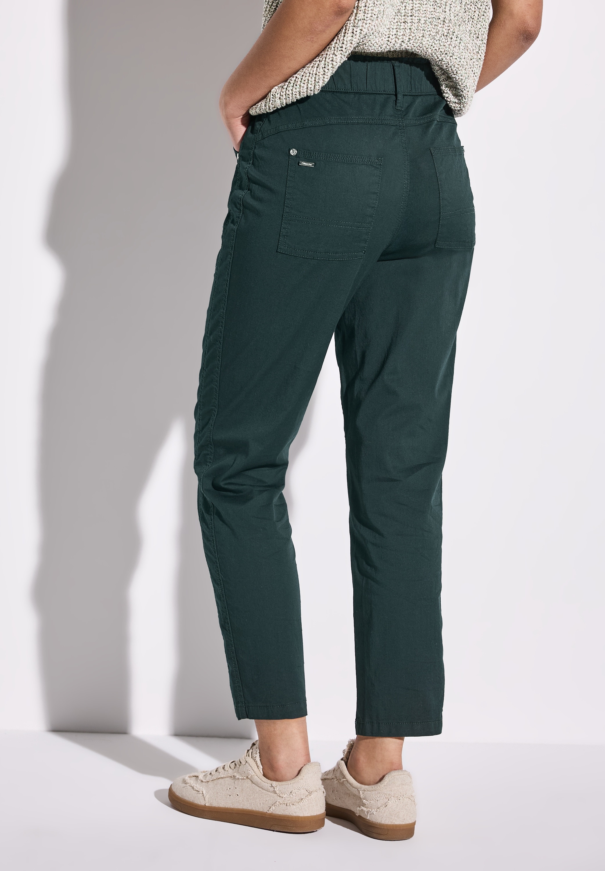 STREET ONE Paperbag-Hose  im Four-Pocket Style