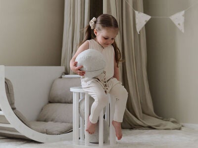 FitWood Hilla Ball, White