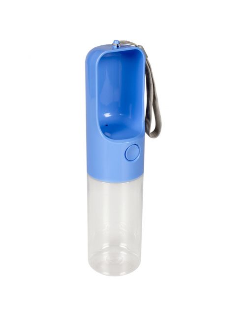 Duvo+ Drinkfles - Hondendrinkbak - 28.5x6.5x6.5 cm 450 ml Blauw