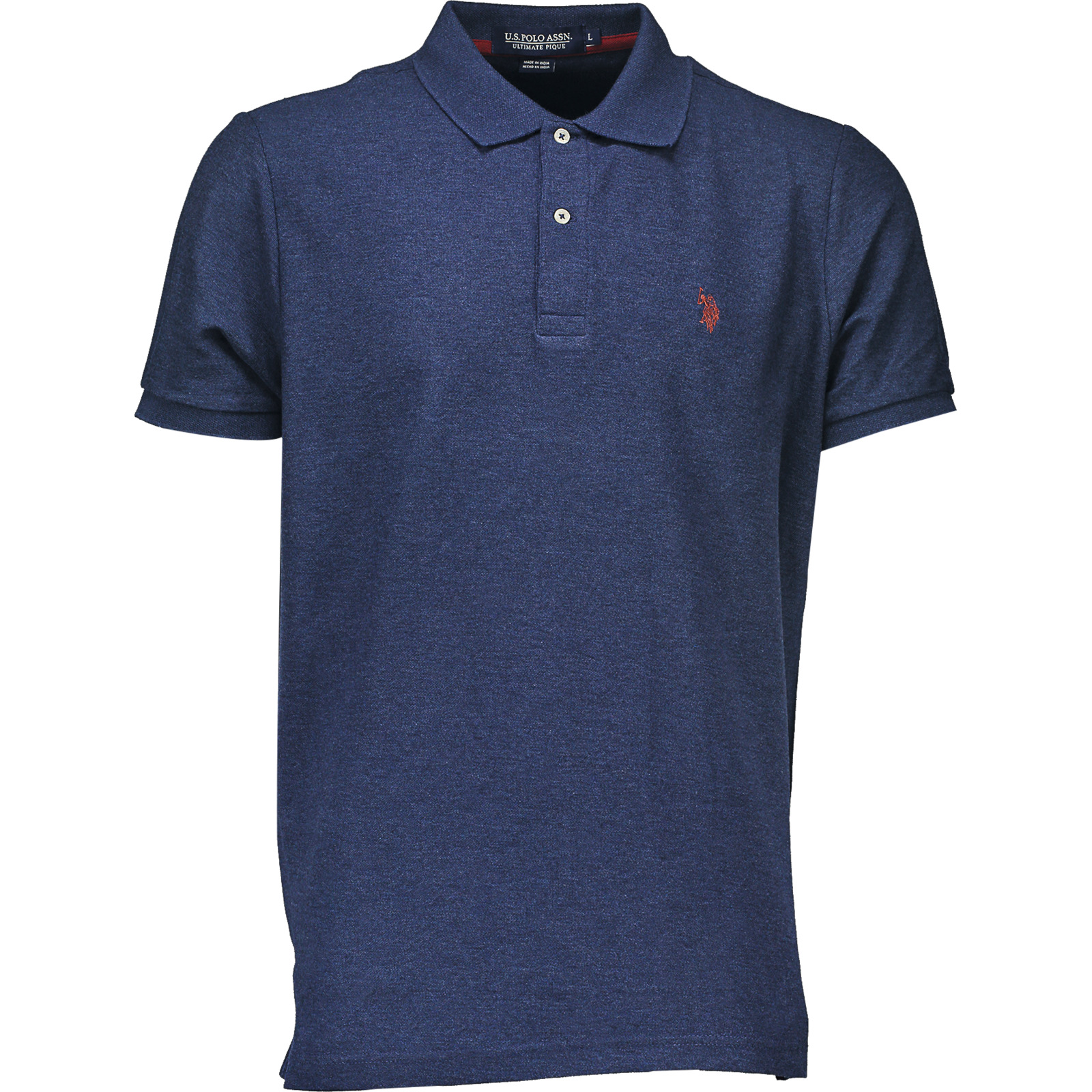 U.S. Polo Assn. Herren-Polo-Piquée L, offwhite